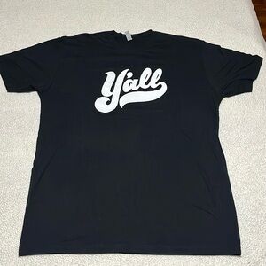 Y’all XL Black T-Shirt